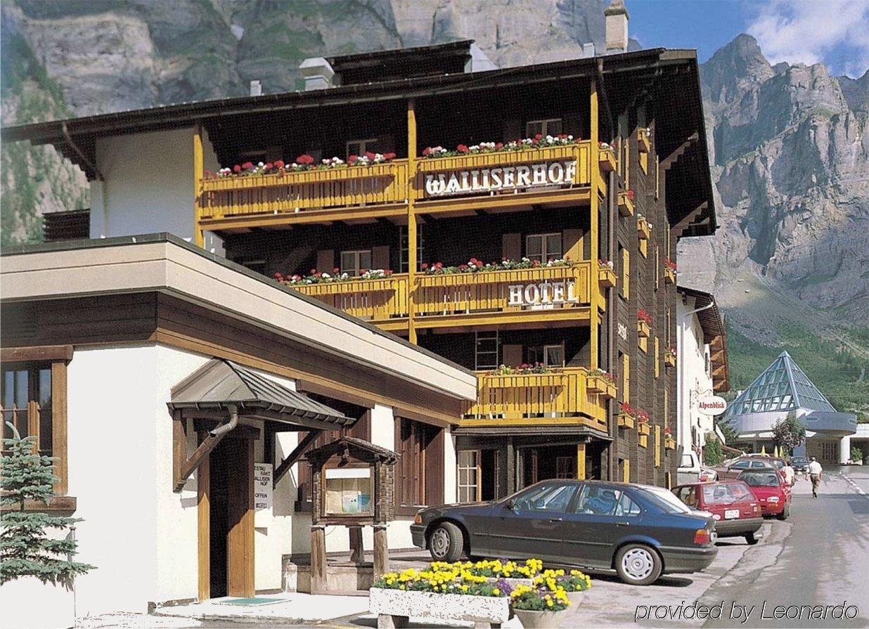 Hotel Walliserhof-Leukerbad-Therme エクステリア 写真
